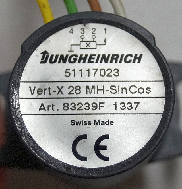 Jungheinrich 51117023 | Sinus Cosinus sensor steering - Сенсор для Погрузочно-разгрузочной техники: фото 4 Jungheinrich 51117023 | Sinus Cosinus sensor steering - Сенсор для Погрузочно-разгрузочной техники: фото 4
