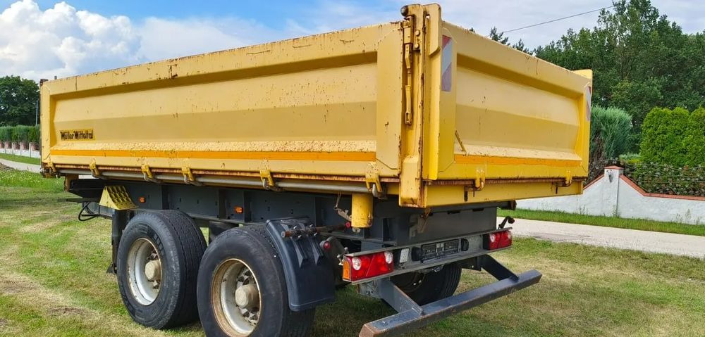 Miller Przyczepa Tandem R180 | Kipper Wywrotka trójstronna | Bordmatik- Manual | Zawieszenie pneumatyczne | Oś podnoszona|Stan idealny | - Самосвальный прицеп: фото 3 Miller Przyczepa Tandem R180 | Kipper Wywrotka trójstronna | Bordmatik- Manual | Zawieszenie pneumatyczne | Oś podnoszona|Stan idealny | - Самосвальный прицеп: фото 3
