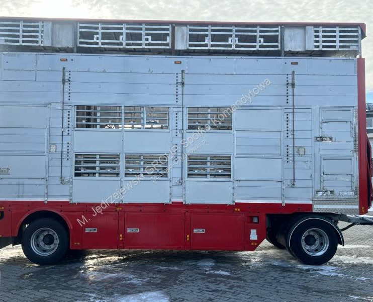 Прицеп для перевозки животных Pezzaioli RBA22 DWUOSIOWA PRZYCZEPA -2X BYDŁO,3X TRZODA: фото 6