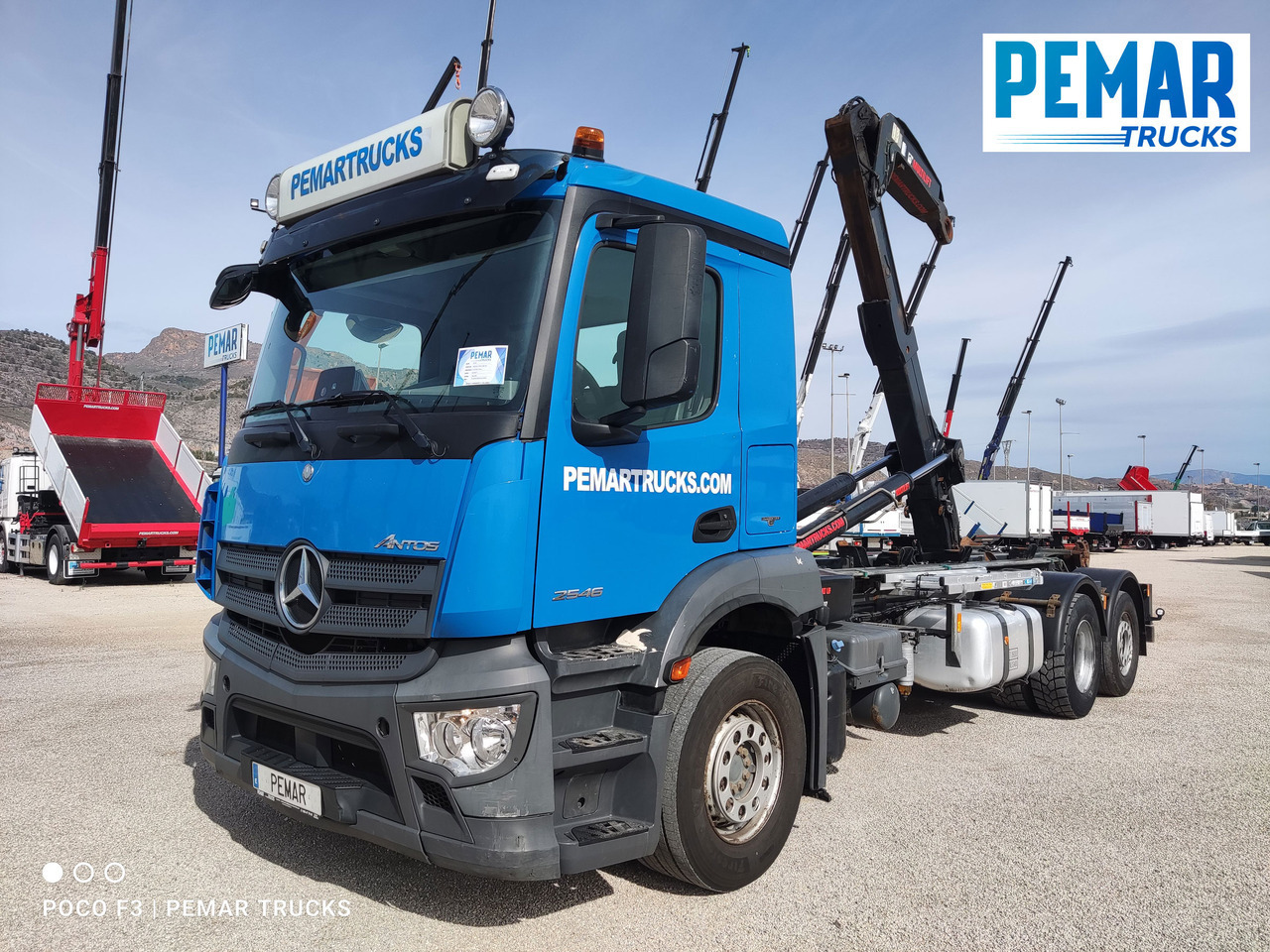 MERCEDES-BENZ ANTOS 2546 6X2 MULTILIFT - Грузовик-контейнеровоз/ Сменный кузов: фото 1 MERCEDES-BENZ ANTOS 2546 6X2 MULTILIFT - Грузовик-контейнеровоз/ Сменный кузов: фото 1