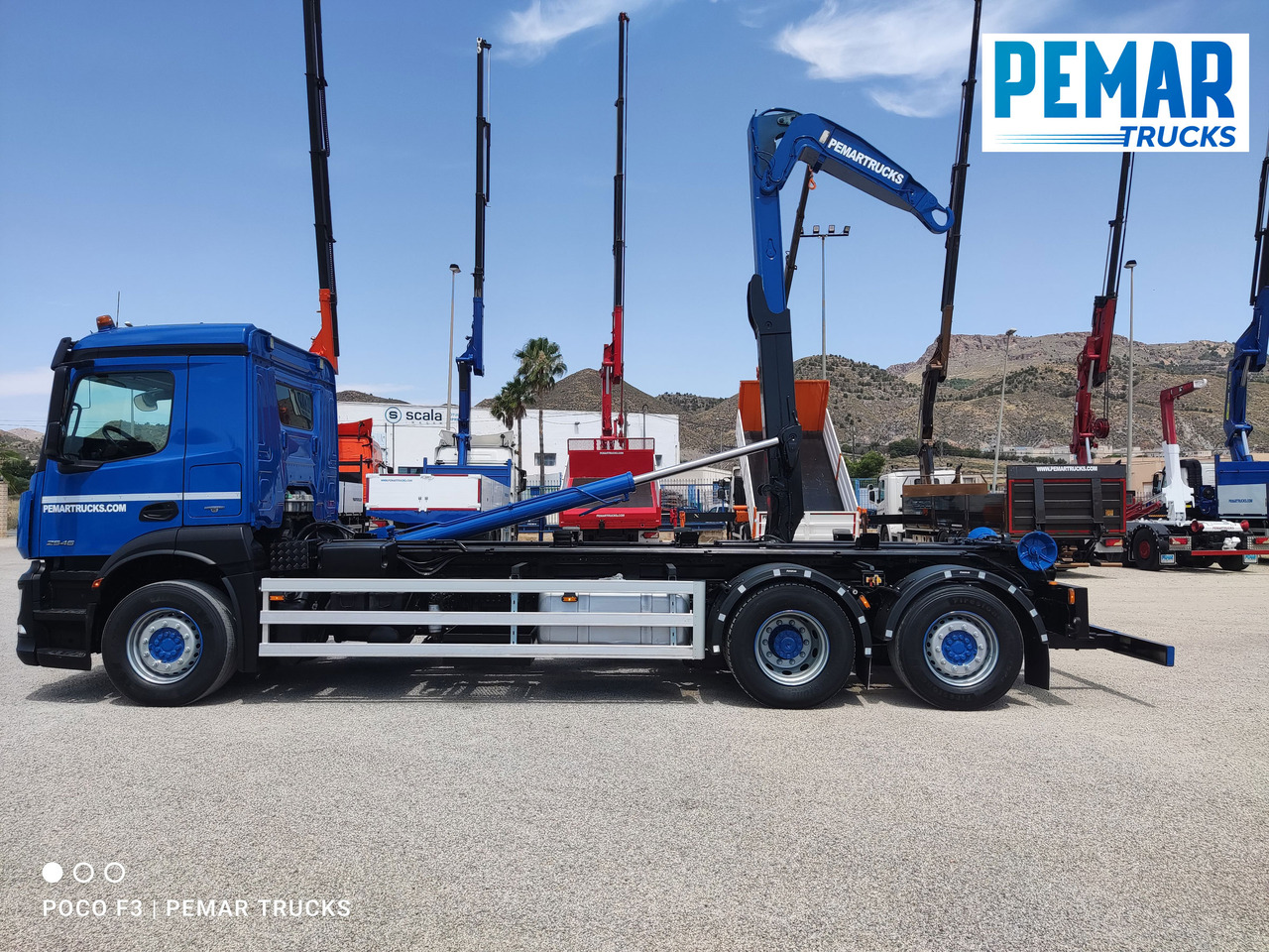 Грузовик-контейнеровоз/ Сменный кузов MERCEDES-BENZ ANTOS 2546 6X2 MULTILIFT: фото 19