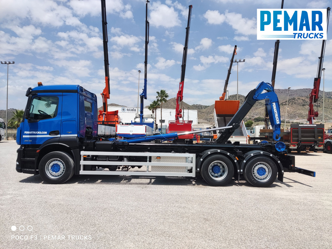 Грузовик-контейнеровоз/ Сменный кузов MERCEDES-BENZ ANTOS 2546 6X2 MULTILIFT: фото 19 Грузовик-контейнеровоз/ Сменный кузов MERCEDES-BENZ ANTOS 2546 6X2 MULTILIFT: фото 19