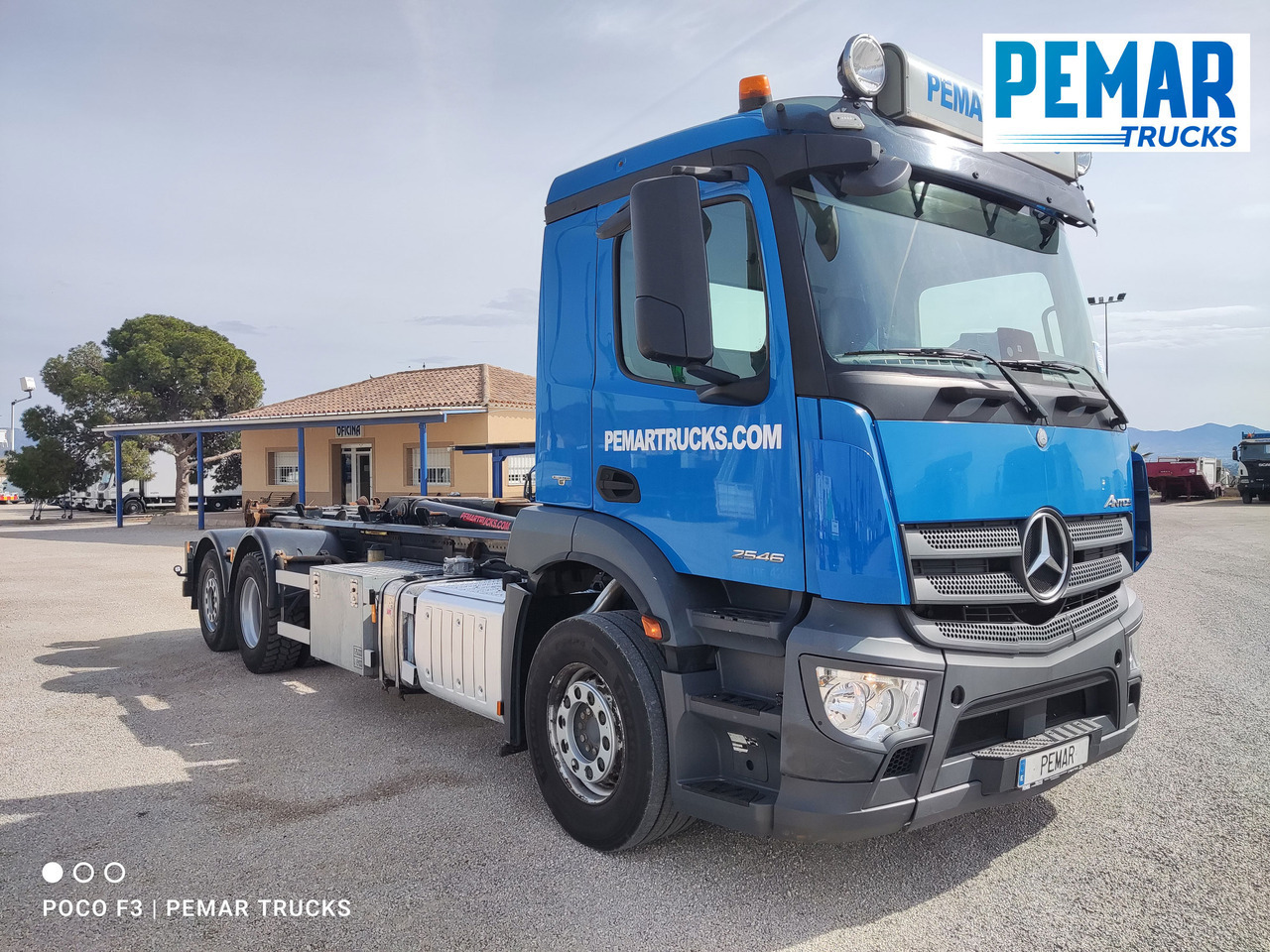 MERCEDES-BENZ ANTOS 2546 6X2 MULTILIFT - Грузовик-контейнеровоз/ Сменный кузов: фото 4 MERCEDES-BENZ ANTOS 2546 6X2 MULTILIFT - Грузовик-контейнеровоз/ Сменный кузов: фото 4