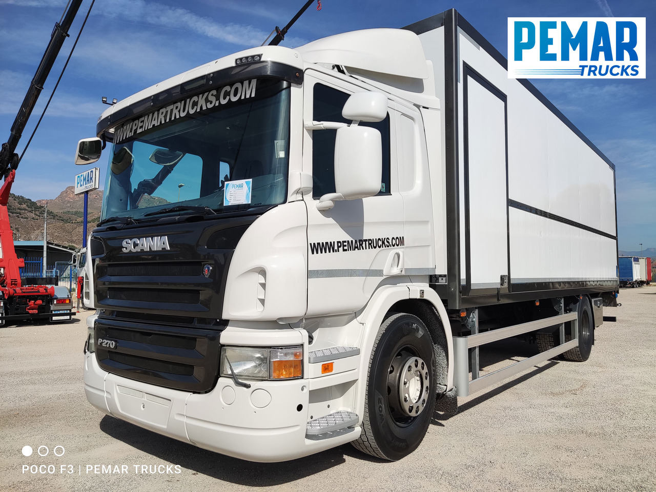 SCANIA P 270 FURGON CERRADO 18T - Грузовик с закрытым кузовом: фото 1 SCANIA P 270 FURGON CERRADO 18T - Грузовик с закрытым кузовом: фото 1
