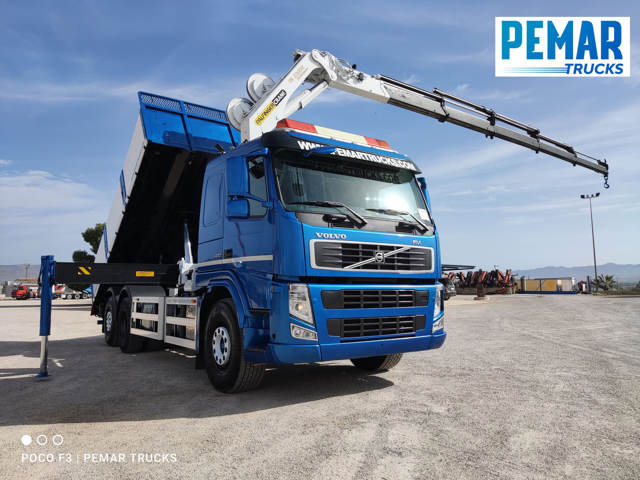 Самосвал, Автоманипулятор VOLVO FM 400 6X2 GRUA PALFINGER PK 23002 BASCULANTE: фото 25 Самосвал, Автоманипулятор VOLVO FM 400 6X2 GRUA PALFINGER PK 23002 BASCULANTE: фото 25