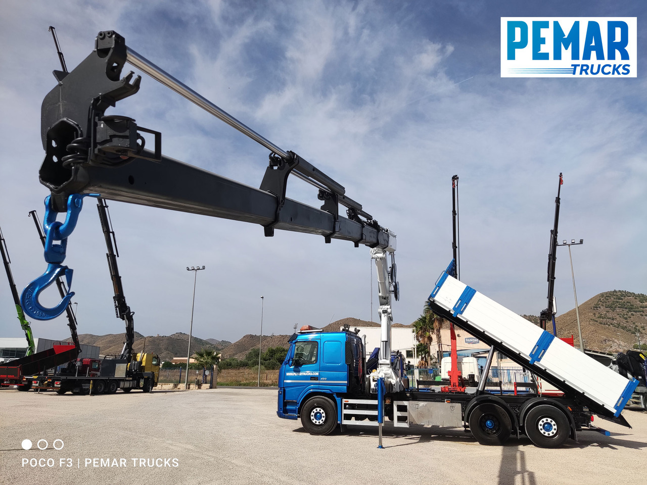 Самосвал, Автоманипулятор VOLVO FM 400 6X2 GRUA PALFINGER PK 23002 BASCULANTE: фото 28 Самосвал, Автоманипулятор VOLVO FM 400 6X2 GRUA PALFINGER PK 23002 BASCULANTE: фото 28