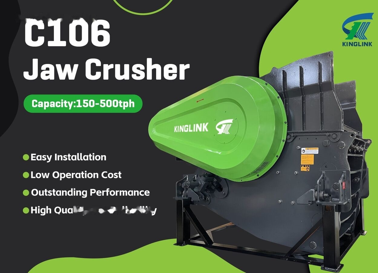 Kinglink NEW C106 Hydraulic Jaw Crusher for Hard stone - Щековая дробилка: фото 3 Kinglink NEW C106 Hydraulic Jaw Crusher for Hard stone - Щековая дробилка: фото 3