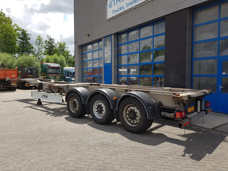 Fliegl SDS 380 MULTI BPW Disc Lift axle - Полуприцеп-контейнеровоз/ Сменный кузов: фото 3 Fliegl SDS 380 MULTI BPW Disc Lift axle - Полуприцеп-контейнеровоз/ Сменный кузов: фото 3