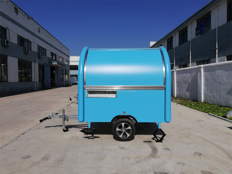 YOWON small fiberglass food vending trailer hot dog cart for Europe - Торговый прицеп: фото 4 YOWON small fiberglass food vending trailer hot dog cart for Europe - Торговый прицеп: фото 4
