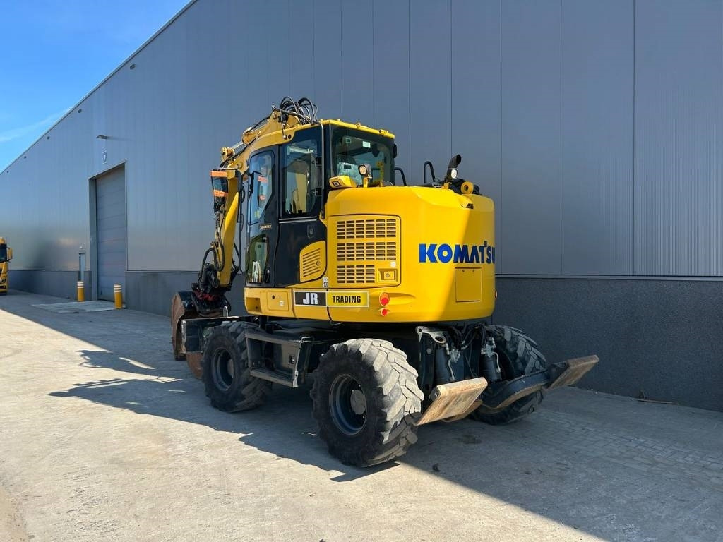 Komatsu PW 118 MR-11 (Rototilt + 2 Buckets) - Колёсный экскаватор: фото 3 Komatsu PW 118 MR-11 (Rototilt + 2 Buckets) - Колёсный экскаватор: фото 3