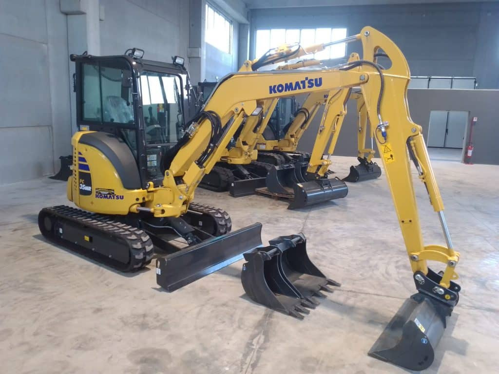 KOMATSU PC35MR-5 - Мини-экскаватор: фото 5 KOMATSU PC35MR-5 - Мини-экскаватор: фото 5