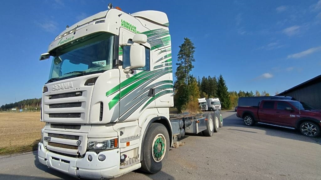 Scania R500 8x4 ilmajousi alusta - Грузовик-шасси: фото 2 Scania R500 8x4 ilmajousi alusta - Грузовик-шасси: фото 2
