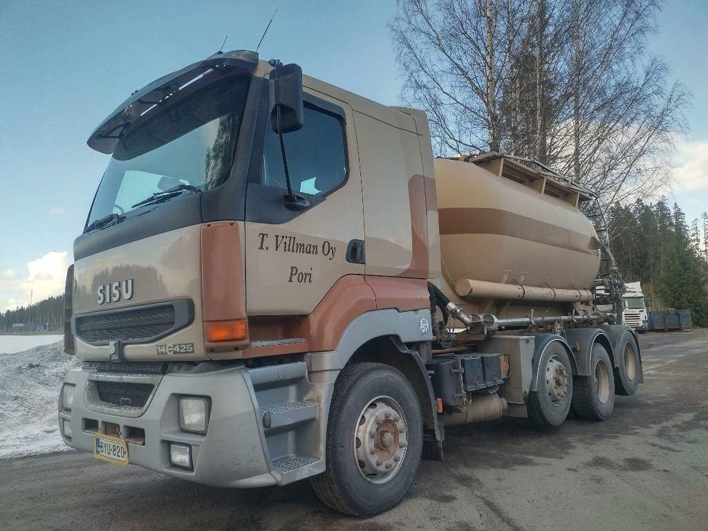 Sisu E14 8x2 kippipainepytty+kompura  - Грузовик-цистерна: фото 2 Sisu E14 8x2 kippipainepytty+kompura  - Грузовик-цистерна: фото 2