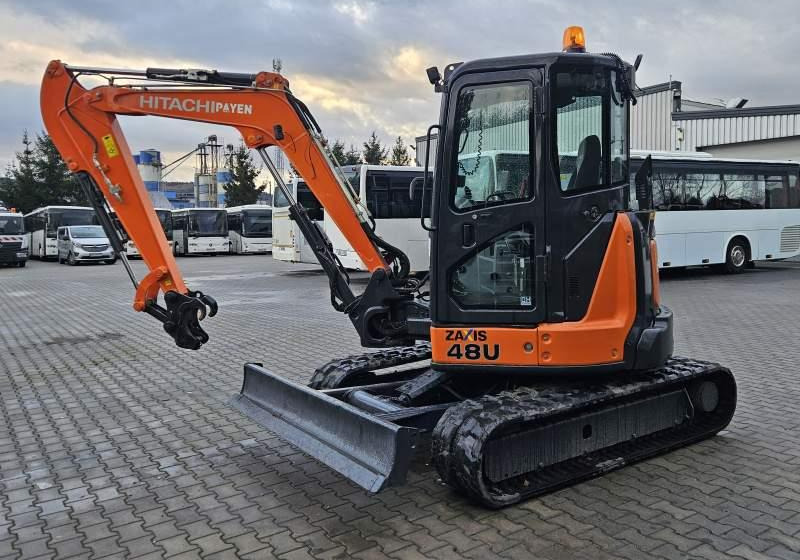 Hitachi ZX48U-5A CLR / 3 ŁYŻKI / SPROWADZONA / 2 300 MTH - Гусеничный экскаватор: фото 1 Hitachi ZX48U-5A CLR / 3 ŁYŻKI / SPROWADZONA / 2 300 MTH - Гусеничный экскаватор: фото 1
