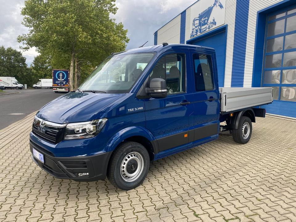 MAN TGE 3.140 Doka Pritsche Next Level *TEMPO*KLIMA*CAM*AHK*APP*PDC*INKL.19% MWST*SOFORT!* - Малотоннажный бортовой грузовик, Грузопассажирский фургон: фото 4 MAN TGE 3.140 Doka Pritsche Next Level *TEMPO*KLIMA*CAM*AHK*APP*PDC*INKL.19% MWST*SOFORT!* - Малотоннажный бортовой грузовик, Грузопассажирский фургон: фото 4