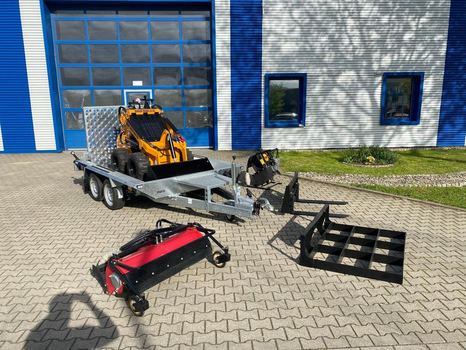 Radlader / Minilader BK323S Komplettpaket mit Tieflader + Zübehör *INKL.19% MWST.*BERGER KRAUS*BRIGGS&STRATTON* - Мини-погрузчик с бортовым поворотом: фото 2 Radlader / Minilader BK323S Komplettpaket mit Tieflader + Zübehör *INKL.19% MWST.*BERGER KRAUS*BRIGGS&STRATTON* - Мини-погрузчик с бортовым поворотом: фото 2