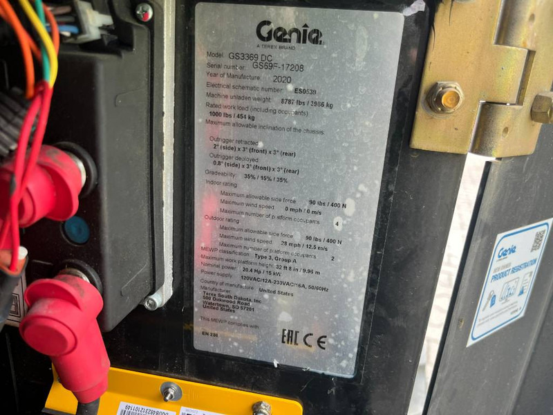 Ножничный подъемник Genie GS 3369 DC: фото 6