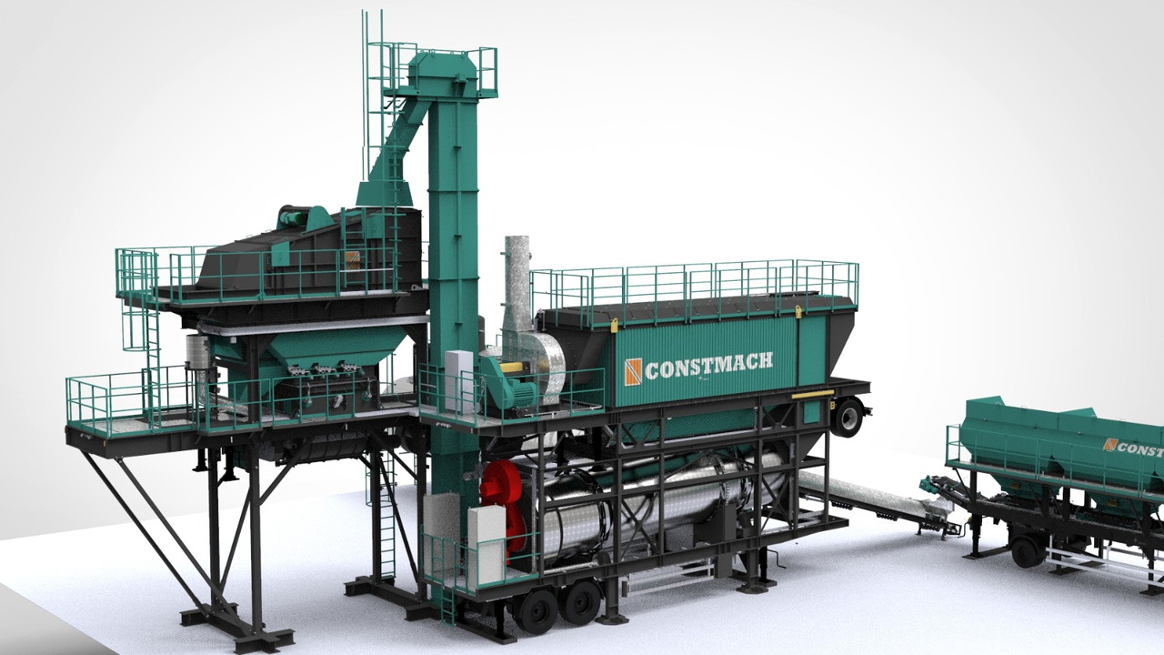 Constmach Mobile Batch Type Asphalt Plants - Асфальтобетонный завод: фото 4 Constmach Mobile Batch Type Asphalt Plants - Асфальтобетонный завод: фото 4