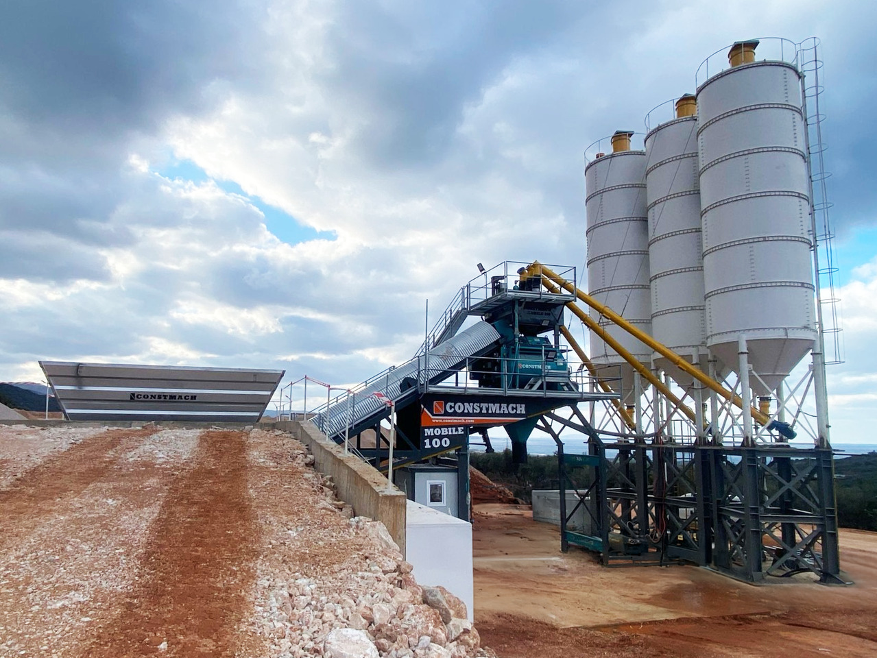 Constmach Mobile Betonmischanlage mit 100 m³/h - Бетонный завод: фото 2 Constmach Mobile Betonmischanlage mit 100 m³/h - Бетонный завод: фото 2
