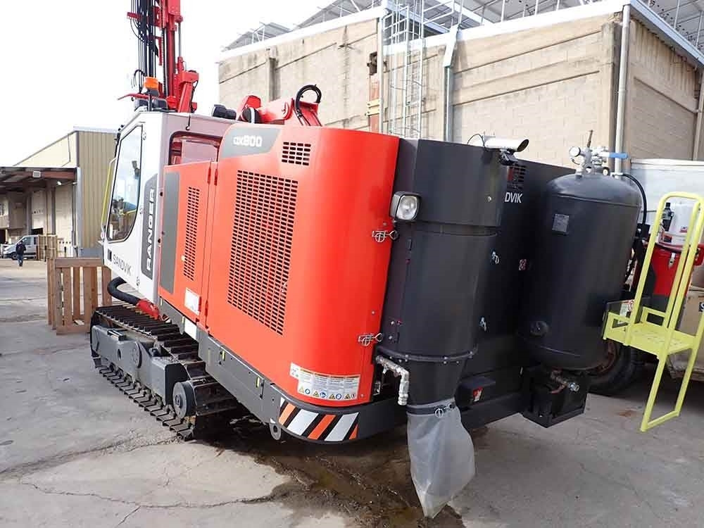 Sandvik DX800 - Буровая машина: фото 5 Sandvik DX800 - Буровая машина: фото 5