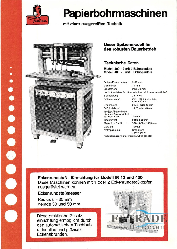 Josef Foellmer IRAM 400/445 - Печатное оборудование: фото 5 Josef Foellmer IRAM 400/445 - Печатное оборудование: фото 5