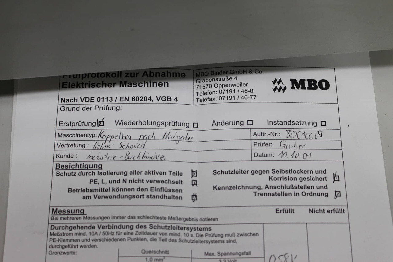 MBO Couple box - Печатное оборудование: фото 5 MBO Couple box - Печатное оборудование: фото 5