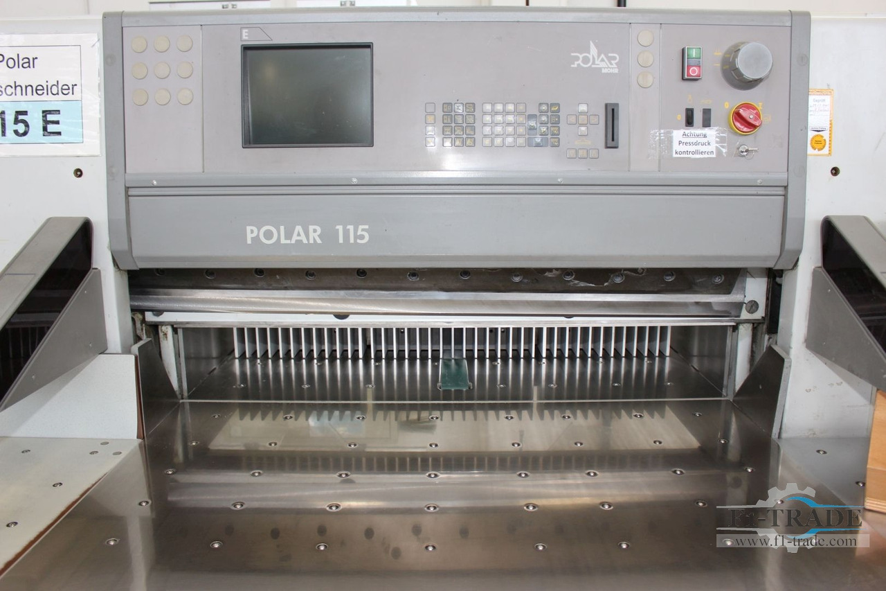 Polar 115 E - Бумагорезательная машина: фото 3 Polar 115 E - Бумагорезательная машина: фото 3