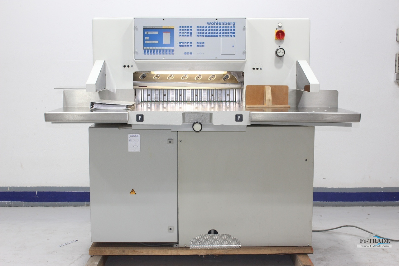 Wohlenberg CUT-Tec 76 - Бумагорезательная машина: фото 1 Wohlenberg CUT-Tec 76 - Бумагорезательная машина: фото 1