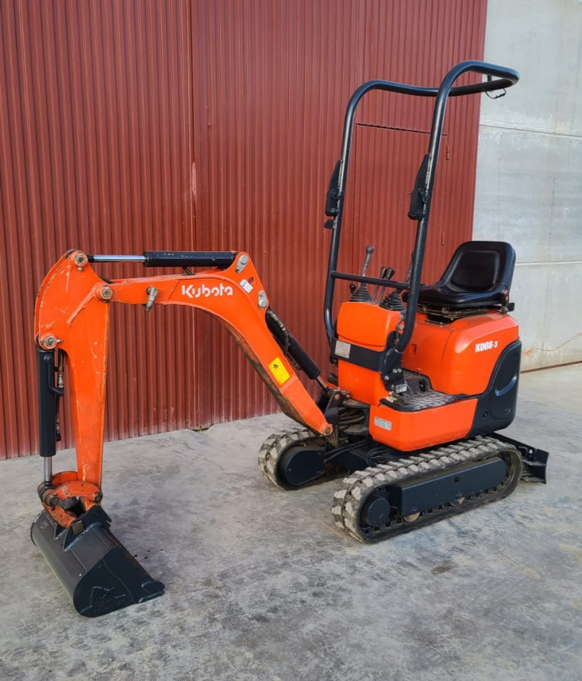 KUBOTA K008-3 - Мини-экскаватор: фото 2 KUBOTA K008-3 - Мини-экскаватор: фото 2