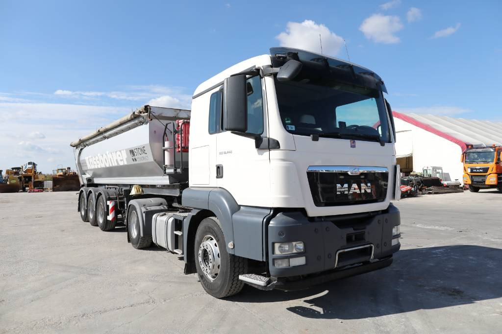 MAN TGS 18.440 4x2 BLS-TS Truck + Kässbohrer DL 3 Tipp - Тягач: фото 1 MAN TGS 18.440 4x2 BLS-TS Truck + Kässbohrer DL 3 Tipp - Тягач: фото 1