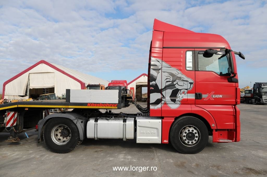 MAN TGX 18.500 4x2 + Trailer Kässbohrer LB3E Lowbed - Тягач: фото 2 MAN TGX 18.500 4x2 + Trailer Kässbohrer LB3E Lowbed - Тягач: фото 2