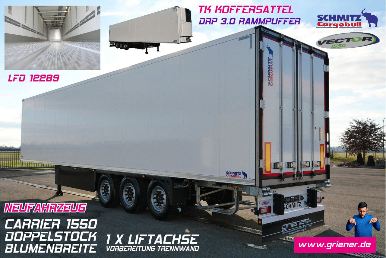 Schmitz Cargobull SKO 24/FP 45 cool /V7 / DOPPELSTOCK/DRP/ 1550 - Полуприцеп-рефрижератор: фото 1 Schmitz Cargobull SKO 24/FP 45 cool /V7 / DOPPELSTOCK/DRP/ 1550 - Полуприцеп-рефрижератор: фото 1