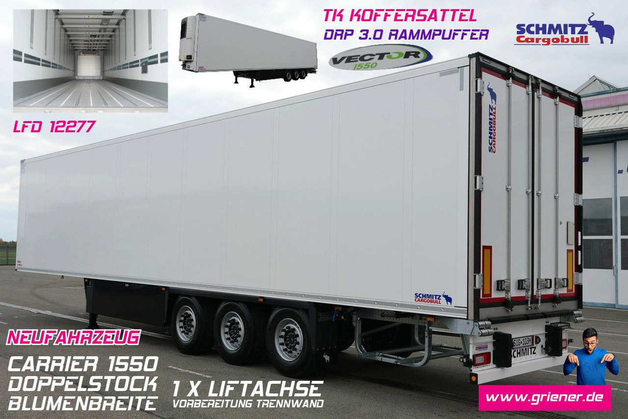 Schmitz Cargobull SKO 24/FP 45 cool /V7 / DOPPELSTOCK/DRP/ 1550 - Полуприцеп-фургон: фото 1 Schmitz Cargobull SKO 24/FP 45 cool /V7 / DOPPELSTOCK/DRP/ 1550 - Полуприцеп-фургон: фото 1