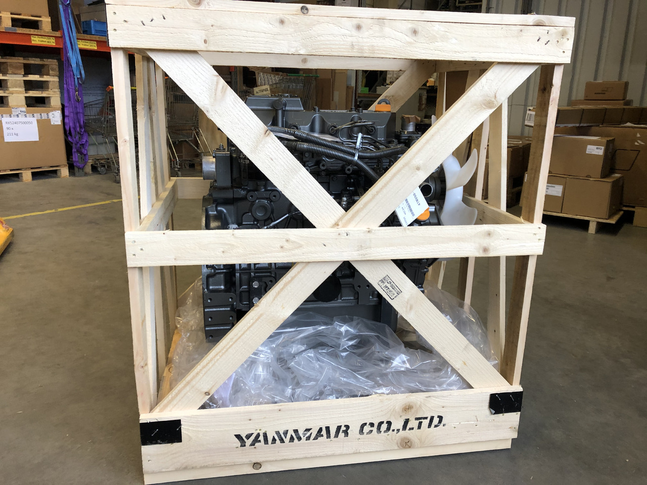 Yanmar 4TNV98 50,7kW/2500rpm - Двигатель для Строительной техники: фото 2 Yanmar 4TNV98 50,7kW/2500rpm - Двигатель для Строительной техники: фото 2
