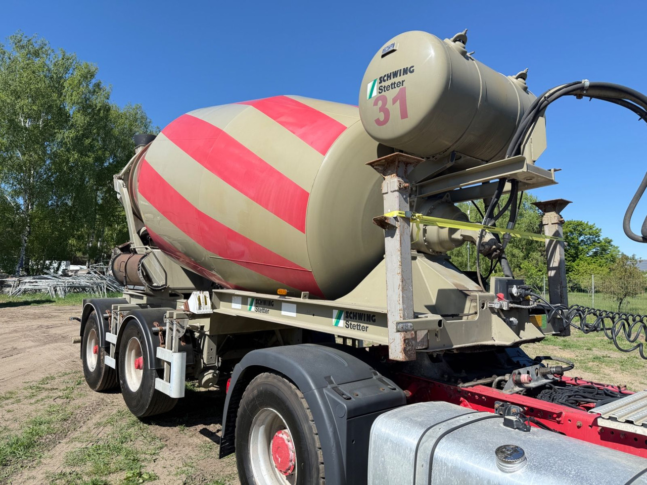 Stetter Mischer-Mixer Typ AM 10 FH Betonmischer - Полуприцеп бетоносмеситель: фото 1 Stetter Mischer-Mixer Typ AM 10 FH Betonmischer - Полуприцеп бетоносмеситель: фото 1