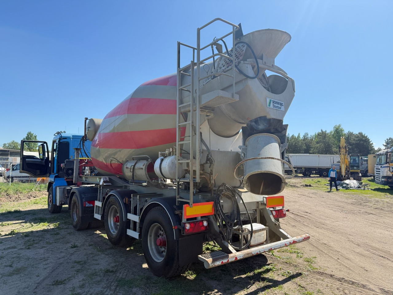 Stetter Mischer-Mixer Typ AM 10 FH Betonmischer - Полуприцеп бетоносмеситель: фото 2 Stetter Mischer-Mixer Typ AM 10 FH Betonmischer - Полуприцеп бетоносмеситель: фото 2