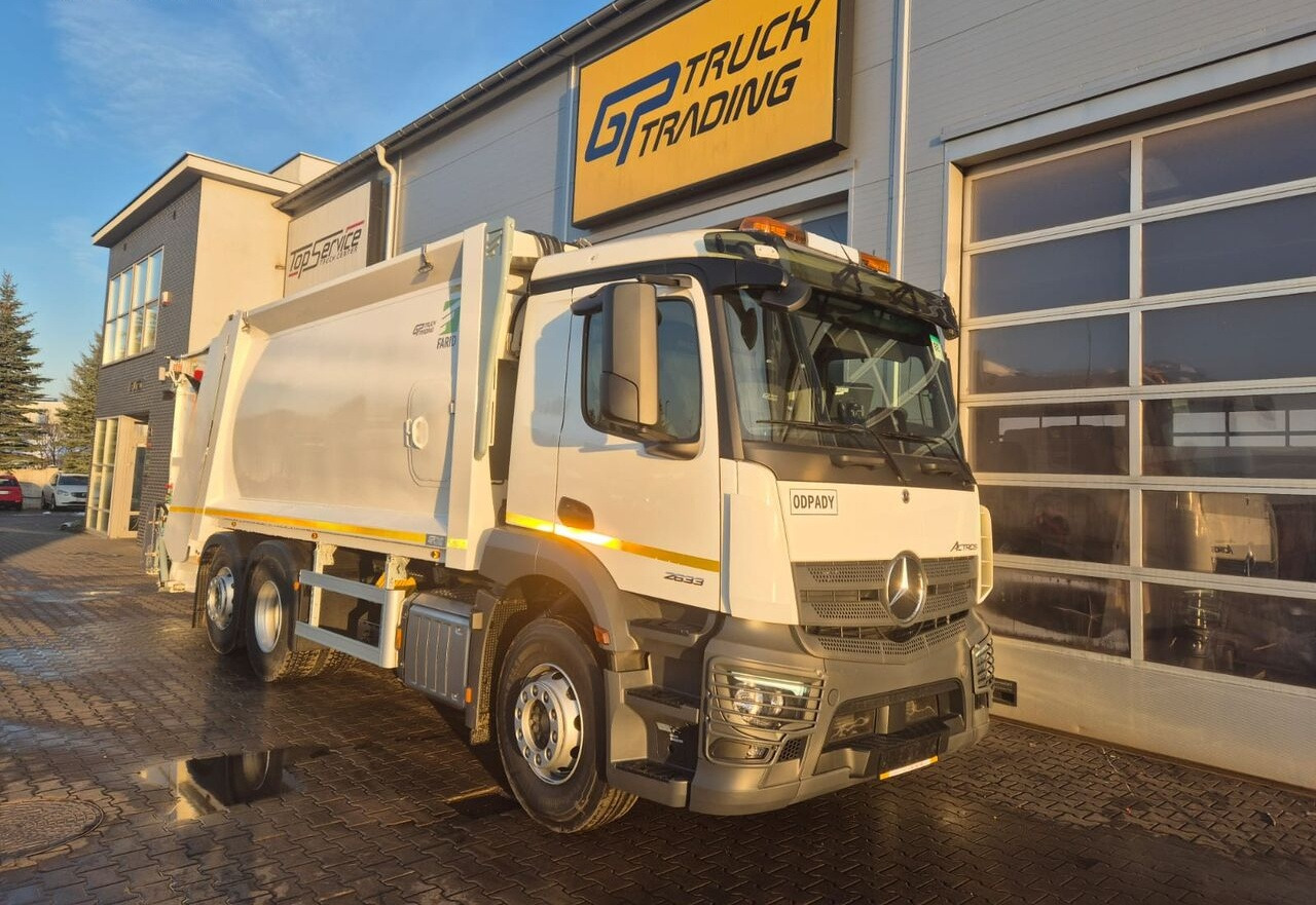 Mercedes-Benz Actros 2633, śmieciarka Farid - Мусоровоз: фото 1 Mercedes-Benz Actros 2633, śmieciarka Farid - Мусоровоз: фото 1