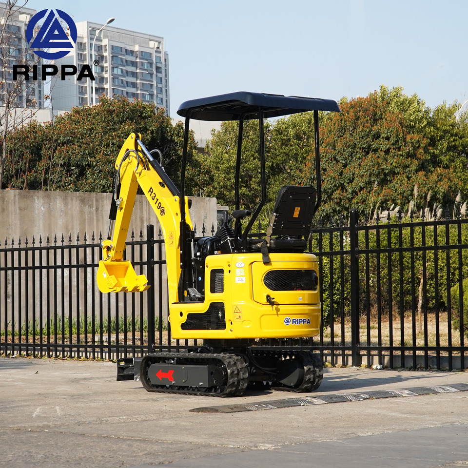 Rippa R319 Pilot Control|Kubota Engine|Euro 5|CE|Telescopic chassis|Lateral swing mini excavator - Мини-экскаватор: фото 3 Rippa R319 Pilot Control|Kubota Engine|Euro 5|CE|Telescopic chassis|Lateral swing mini excavator - Мини-экскаватор: фото 3