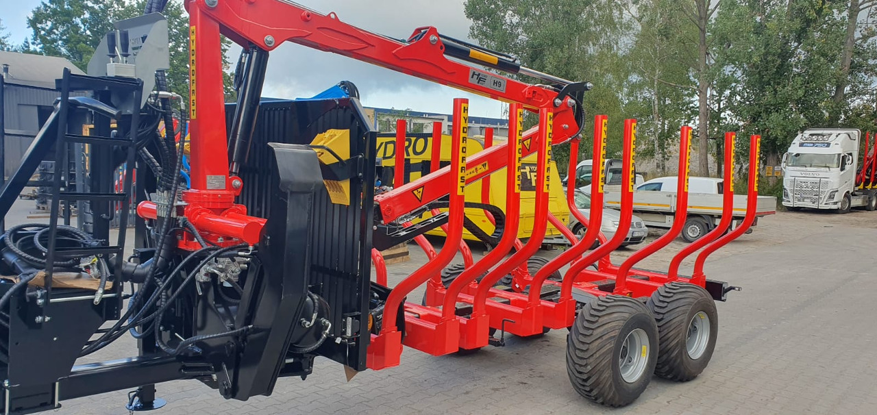 HYDROFAST Przyczepa leśna / Timber trailer / Holzanhänger / Remorque à bois / Remolque para madera - Лесной прицеп: фото 4 HYDROFAST Przyczepa leśna / Timber trailer / Holzanhänger / Remorque à bois / Remolque para madera - Лесной прицеп: фото 4