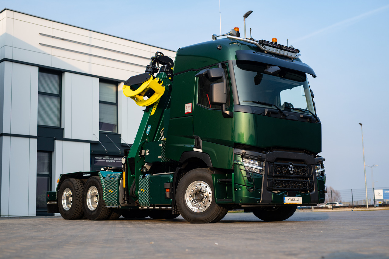 RENAULT TRUCKS C P6X4 DO DŁUŻYC Żuraw Tajfun Liv -270z 9.6 na stanie / Renault type C P6x4+ Tajfun Liv 270z 9.6 m - Лесовоз, Автоманипулятор: фото 3 RENAULT TRUCKS C P6X4 DO DŁUŻYC Żuraw Tajfun Liv -270z 9.6 na stanie / Renault type C P6x4+ Tajfun Liv 270z 9.6 m - Лесовоз, Автоманипулятор: фото 3
