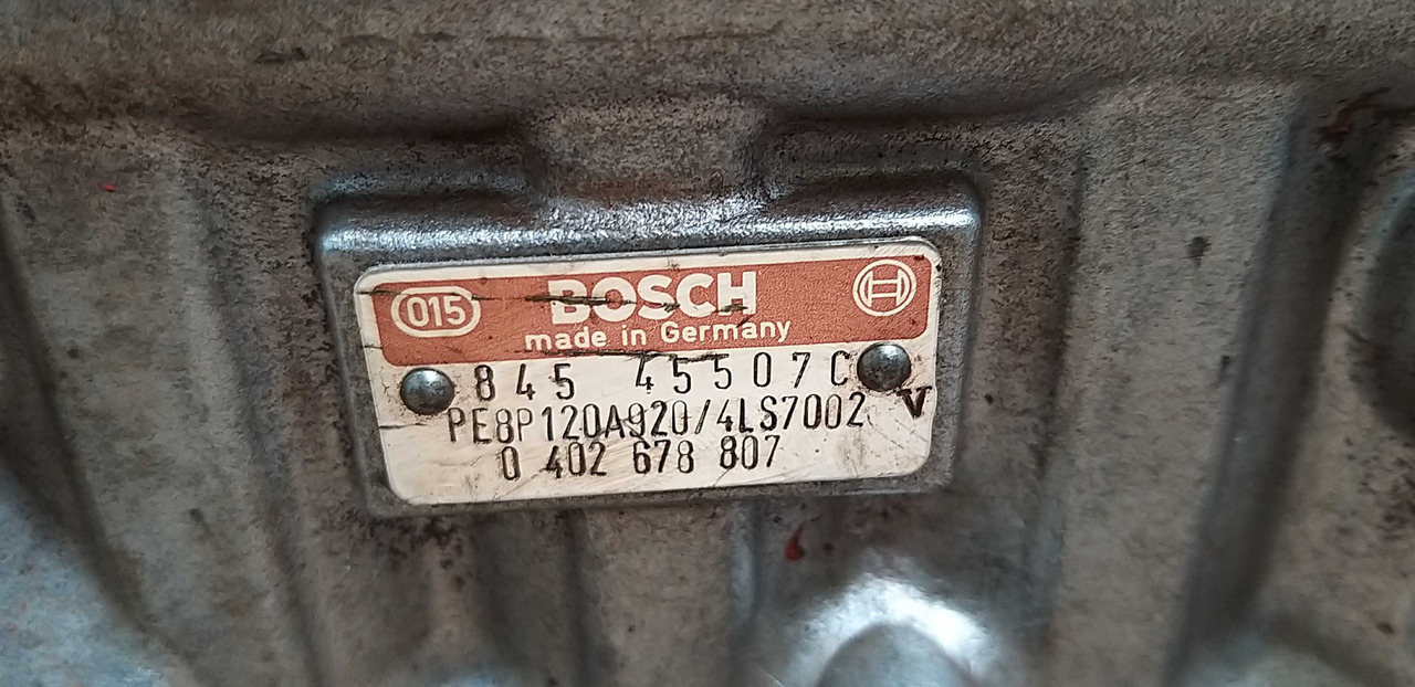 Pompa wtryskowa Bosch - Подготовка топлива: фото 5 Pompa wtryskowa Bosch - Подготовка топлива: фото 5