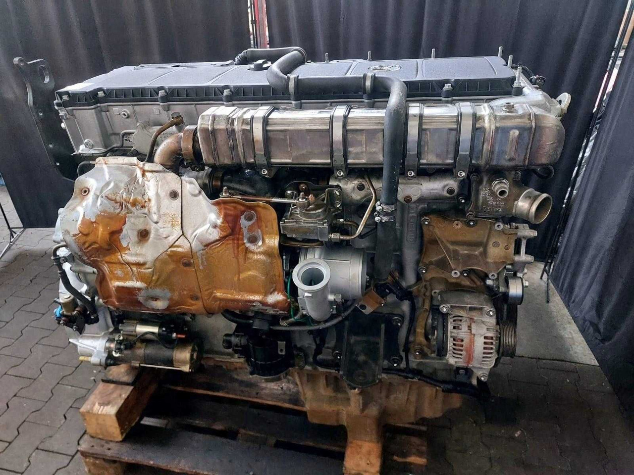 Silnik Mercedes OM 473 mp4 Setra Class Jaguar MTU Holmer ROPA Wirtgen - Двигатель: фото 1 Silnik Mercedes OM 473 mp4 Setra Class Jaguar MTU Holmer ROPA Wirtgen - Двигатель: фото 1