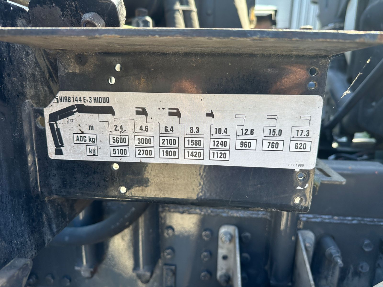 Volvo FM12 380 Hiab 144E-3 в лизинг Volvo FM12 380 Hiab 144E-3: фото 6