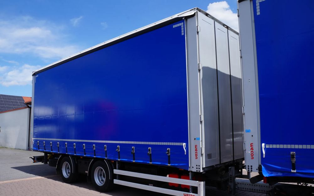 DAF XF 480 EURO 6 ZESTAW TANDEM PRZEJAZDOWY 120 M3 7,7 M + 7,7 M WECON - Тентованный грузовик: фото 4 DAF XF 480 EURO 6 ZESTAW TANDEM PRZEJAZDOWY 120 M3 7,7 M + 7,7 M WECON - Тентованный грузовик: фото 4