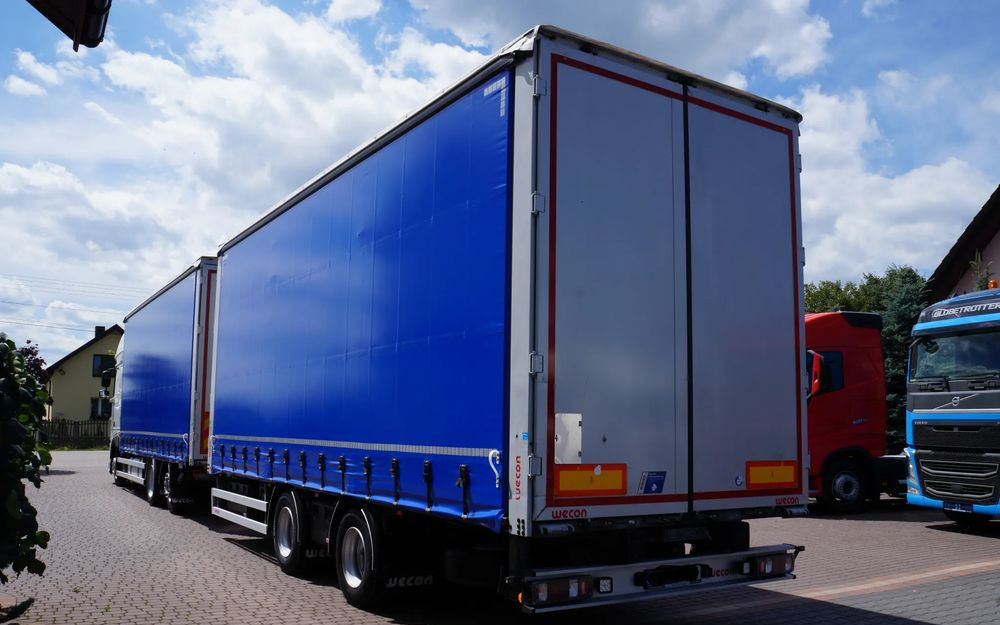 DAF XF 480 EURO 6 ZESTAW TANDEM PRZEJAZDOWY 120 M3 7,7 M + 7,7 M WECON - Тентованный грузовик: фото 3 DAF XF 480 EURO 6 ZESTAW TANDEM PRZEJAZDOWY 120 M3 7,7 M + 7,7 M WECON - Тентованный грузовик: фото 3