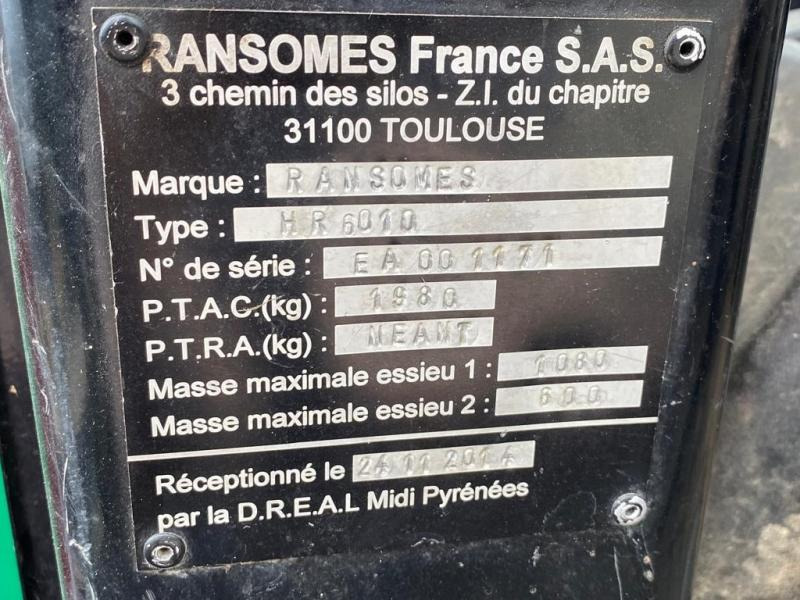 RANSOMES TONDEUSE MULCHING RANSOMES 951D PLUS (NET DE TVA) в лизинг RANSOMES TONDEUSE MULCHING RANSOMES 951D PLUS (NET DE TVA): фото 12 RANSOMES TONDEUSE MULCHING RANSOMES 951D PLUS (NET DE TVA) в лизинг RANSOMES TONDEUSE MULCHING RANSOMES 951D PLUS (NET DE TVA): фото 12