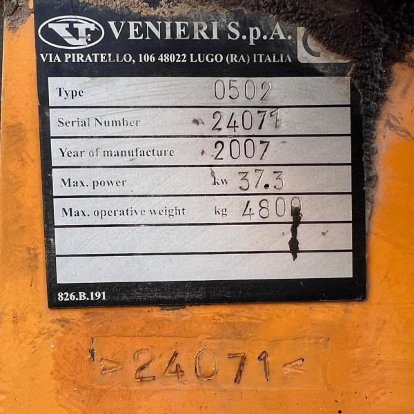 Колёсный погрузчик Venieri 263B PLUS CHARGEUSE SUR PNEUS: фото 14