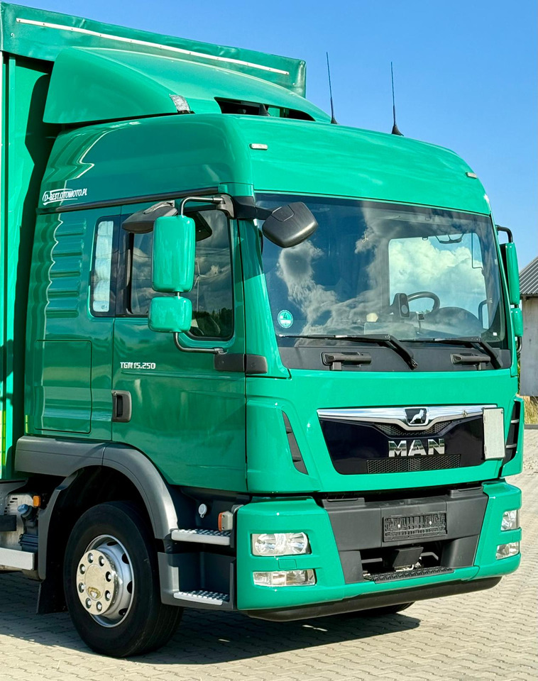 Тентованный грузовик MAN TGM 12.250 / TGL 12.250 / FIRANKA / WINDA / AUTOMAT / 18 PALET / SYPIALKA / 2017 ROK: фото 6