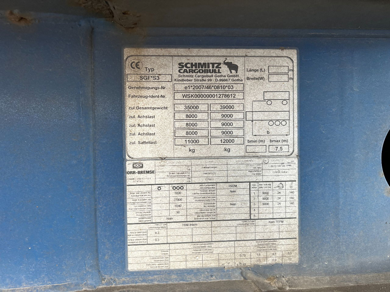 Самосвальный полуприцеп Schmitz Cargobull Gotha 27m3, SAF, ALU: фото 13 Самосвальный полуприцеп Schmitz Cargobull Gotha 27m3, SAF, ALU: фото 13