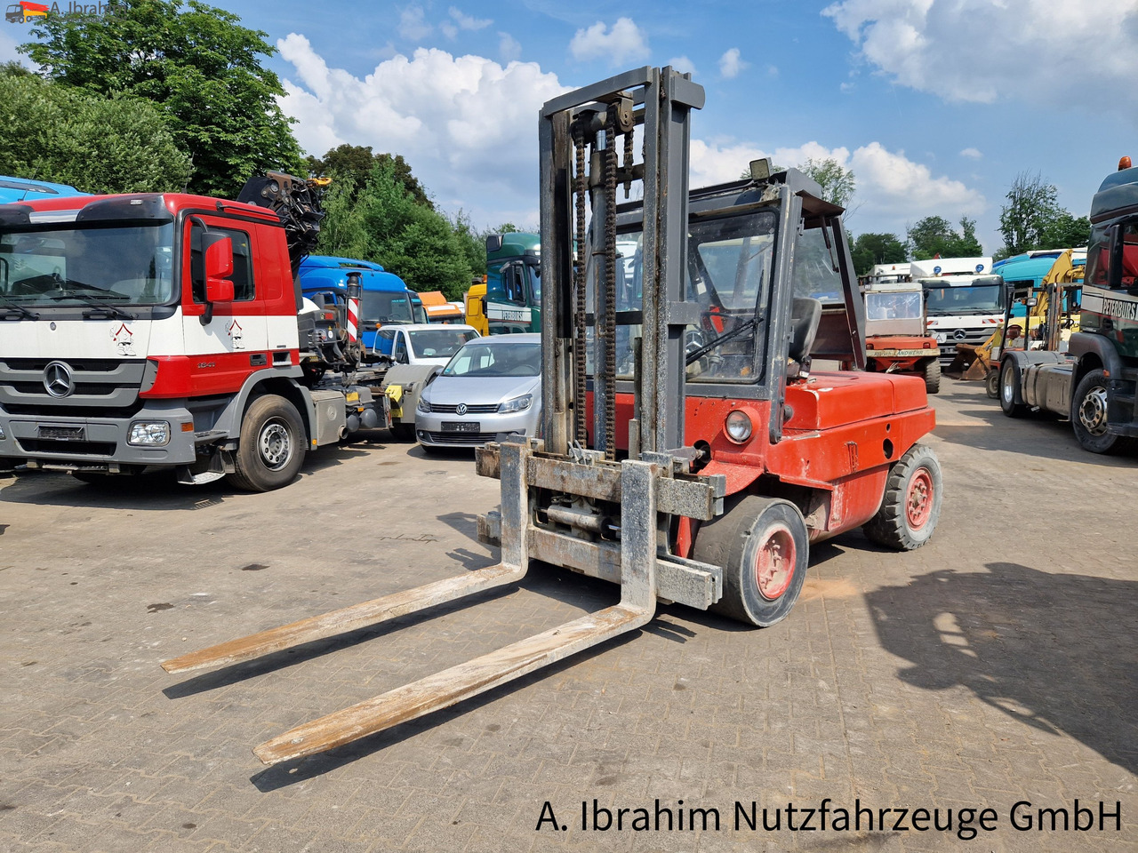 Linde H60 Tragfähigkeit 6000 kg ,3800 mm Hubhöhe, 2x vorhanden - Дизельный погрузчик: фото 1 Linde H60 Tragfähigkeit 6000 kg ,3800 mm Hubhöhe, 2x vorhanden - Дизельный погрузчик: фото 1